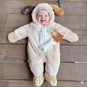 New infant jumpsuit puppy costume 3-6 months